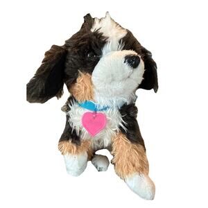 Animagic Animated Scruffies St Bernard Puppy Dog Plush Stuffed Animal 10in‎ 2016